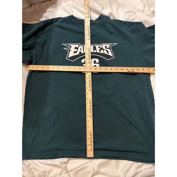 vintage Reebok Philadelphia Eagles Brian Westbrook #36 T-shirt (size XL). - Picture 5 of 5